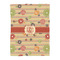 Chevron & Fall Flowers Duvet Cover - Twin - Front
