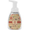 Chevron & Fall Flowers Foam Soap Bottle (Personalized)