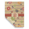 Chevron & Fall Flowers Garden Flags - Large - Double Sided - FRONT FOLDED