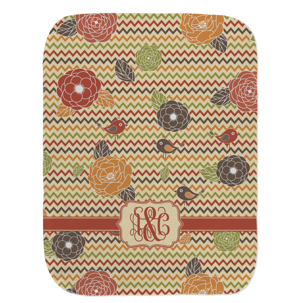 Chevron & Fall Flowers Old Burp Flat