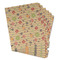 Chevron & Fall Flowers Page Dividers - Set of 6 - Main/Front
