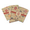 Chevron & Fall Flowers Party Cup Sleeves - PARENT MAIN