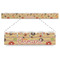 Chevron & Fall Flowers Plastic Ruler - 12" (Personalized)