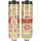 Chevron & Fall Flowers Stainless Steel Tumbler 20 Oz - Approval