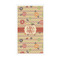 Chevron & Fall Flowers Guest Paper Towels - Full Color - Standard (Personalized)