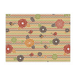 Chevron & Fall Flowers Tissue Paper Sheets - Large - Heavyweight