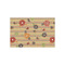 Chevron & Fall Flowers Tissue Paper - Heavyweight - Small - Front