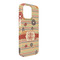 Chevron & Fall Flowers iPhone Case - Plastic - iPhone 13 Pro Max (Personalized)