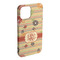Chevron & Fall Flowers iPhone 15 Pro Max Case - Angle