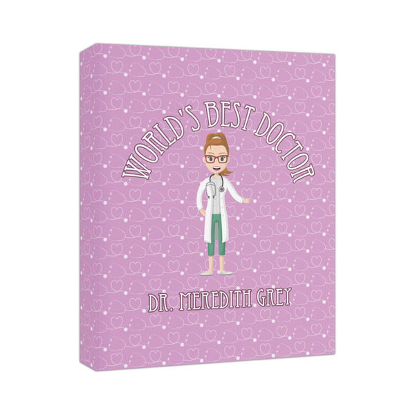 Custom Doctor Avatar Canvas Print (Personalized)