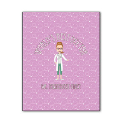 Doctor Avatar Wood Print - 11x14 (Personalized)