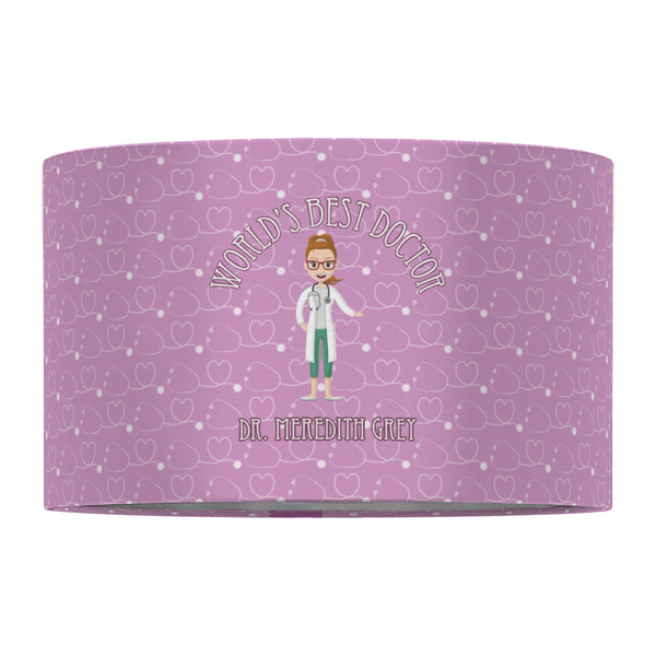 Doctor Avatar 12" Drum Lampshade - FRONT (Fabric)
