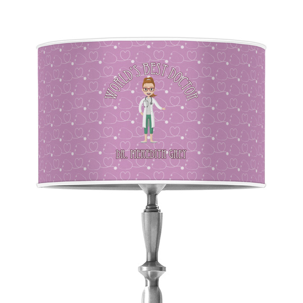 Custom Doctor Avatar 12" Drum Lamp Shade - Poly-film (Personalized)