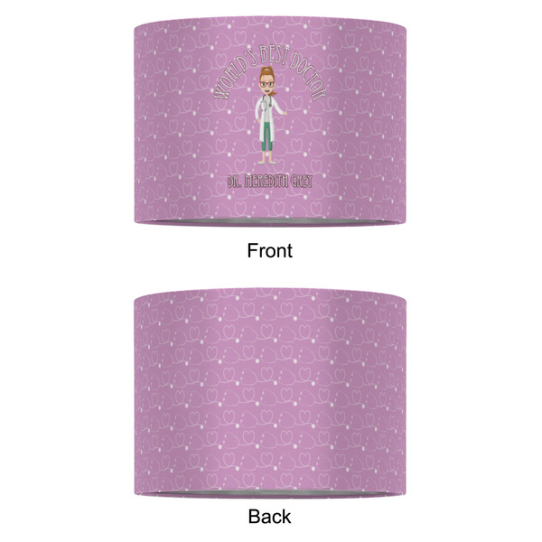 Doctor Avatar 16" Drum Lampshade - APPROVAL (Fabric)