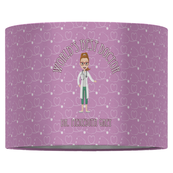 Doctor Avatar 16" Drum Lampshade - FRONT (Fabric)