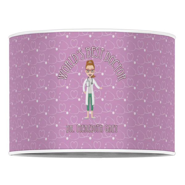 Doctor Avatar 16" Drum Lampshade - FRONT (Poly Film)