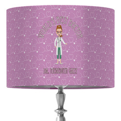 Doctor Avatar 16" Drum Lamp Shade - Fabric (Personalized)