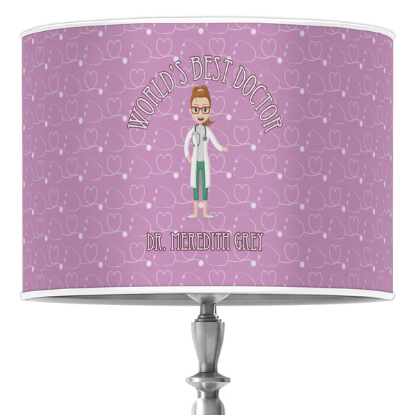 Custom Doctor Avatar Drum Lamp Shade (Personalized)