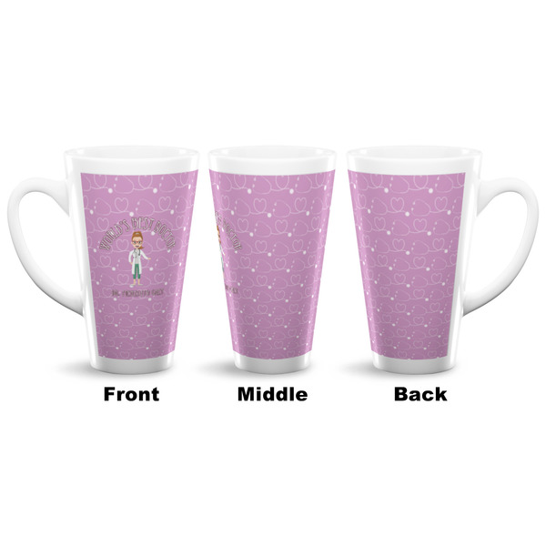 Doctor Avatar 16 Oz Latte Mug - Approval