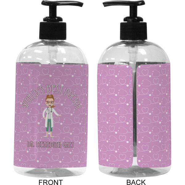 Doctor Avatar 16 oz Plastic Liquid Dispenser (Approval)