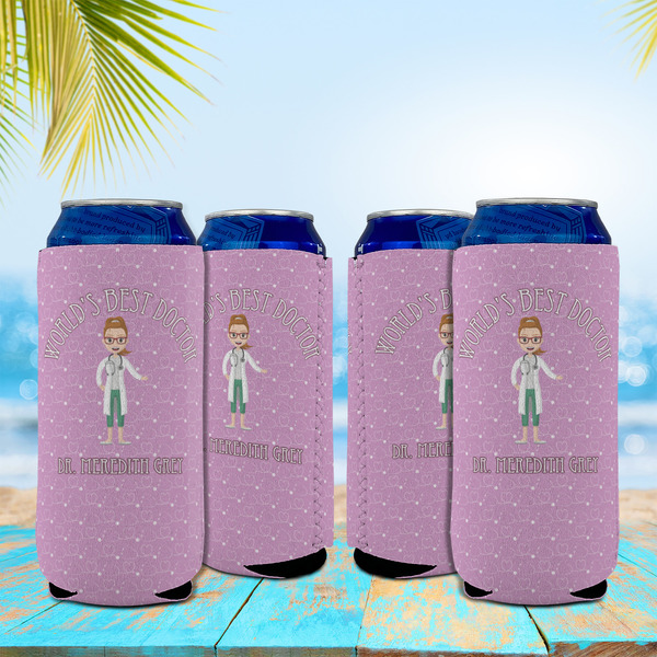 Doctor Avatar 16oz Can Sleeve - Set of 4 - LIFESTYLE