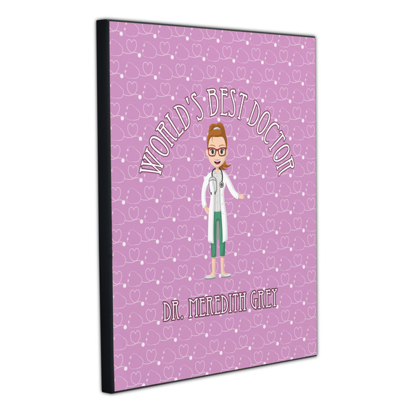 Doctor Avatar 20x24 Wood Print - Angle View