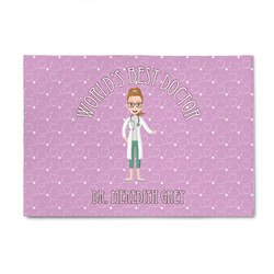Doctor Avatar 4' x 6' Indoor Area Rug (Personalized)