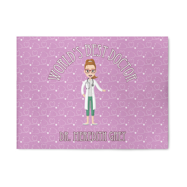 Custom Doctor Avatar Area Rug (Personalized)