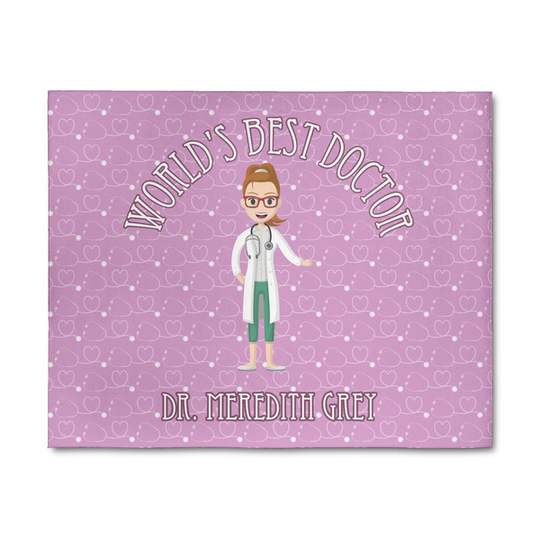 Custom Doctor Avatar 8' x 10' Indoor Area Rug (Personalized)
