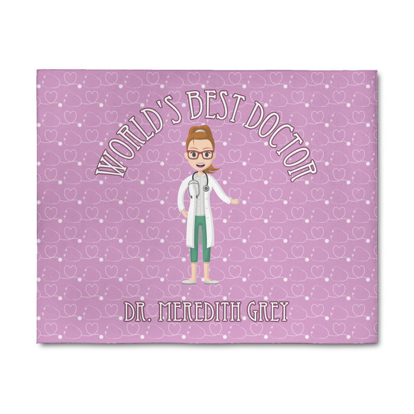 Custom Doctor Avatar 8' x 10' Patio Rug (Personalized)