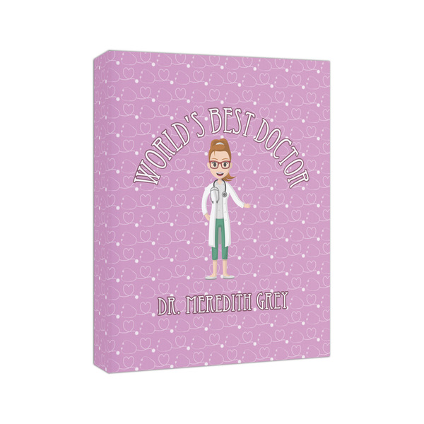 Doctor Avatar 8x10 - Canvas Print - Angled View