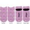 Doctor Avatar Adult Ankle Socks - Double Pair - Front and Back - Apvl