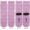 Doctor Avatar Adult Crew Socks - Double Pair - Front and Back - Apvl