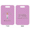Doctor Avatar Aluminum Luggage Tag (Front + Back)
