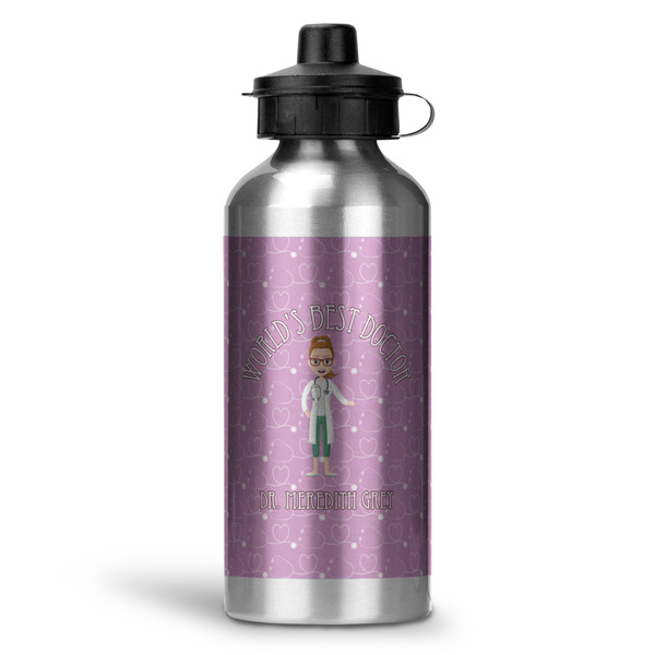 Custom Doctor Avatar Water Bottles - 20 oz - Aluminum (Personalized)
