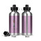 Doctor Avatar Aluminum Water Bottle - Front and Back