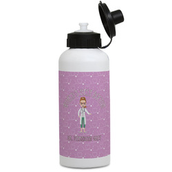 Doctor Avatar Water Bottles - Aluminum - 20 oz - White (Personalized)