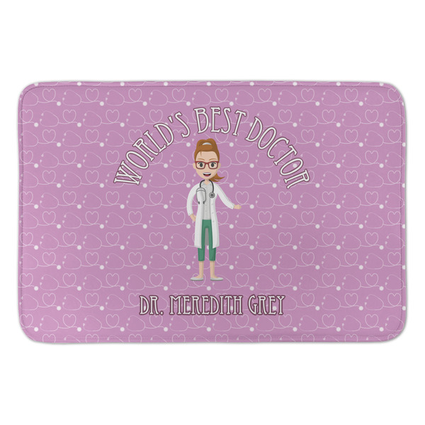 Custom Doctor Avatar Anti-Fatigue Kitchen Mat (Personalized)