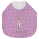 Doctor Avatar Jersey Knit Baby Bib w/ Name or Text