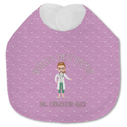Doctor Avatar Jersey Knit Baby Bib w/ Name or Text