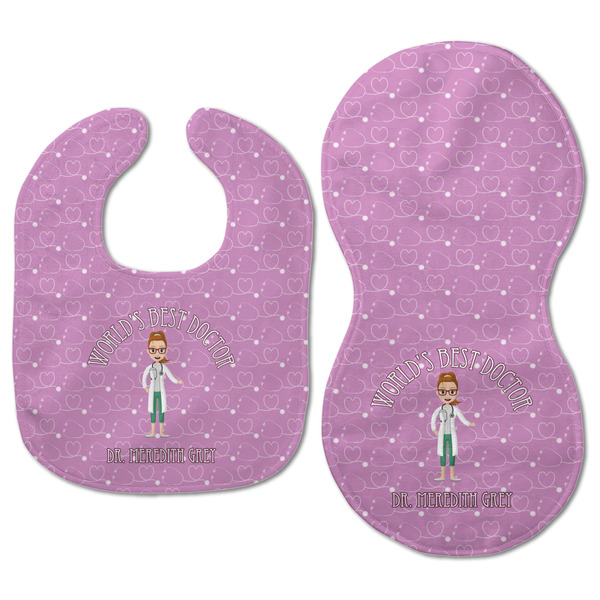Doctor Avatar Baby Bib & Burp Set - Approval (new bib & burp)