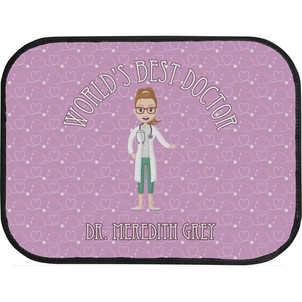 Doctor Avatar Back Seat Car Mat