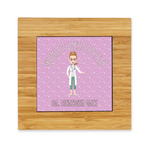 Doctor Avatar Bamboo Trivet with Ceramic Tile Insert (Personalized)