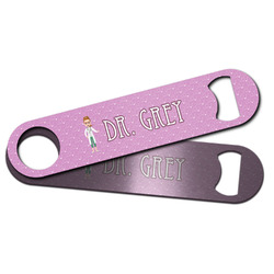 Doctor Avatar Bar Bottle Opener w/ Name or Text