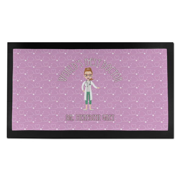 Custom Doctor Avatar Bar Mat - Small (Personalized)