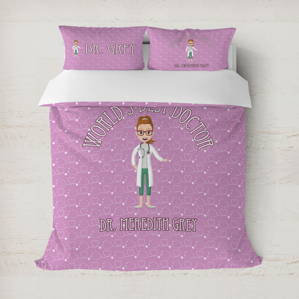 Custom Doctor Avatar Duvet Cover (Personalized)