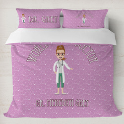 Doctor Avatar Duvet Cover Set - King (Personalized)
