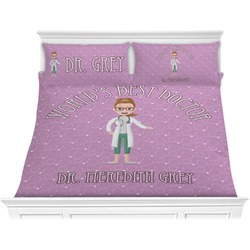 Doctor Avatar Comforter Set - King (Personalized)