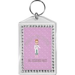 Doctor Avatar Bling Keychain (Personalized)