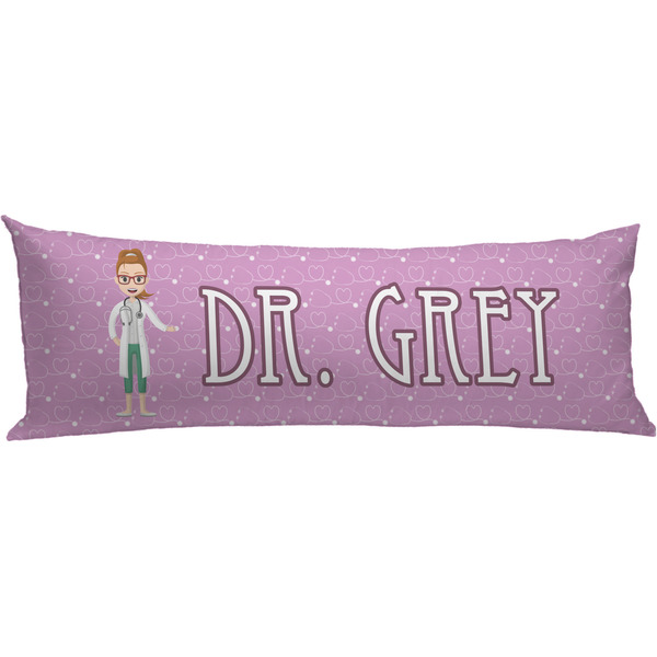 Custom Doctor Avatar Body Pillow Case (Personalized)